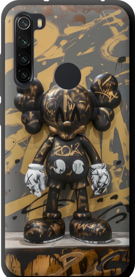 Чехол на Xiaomi Redmi Note 8 Bronze kaws (6097b-1787-42517)