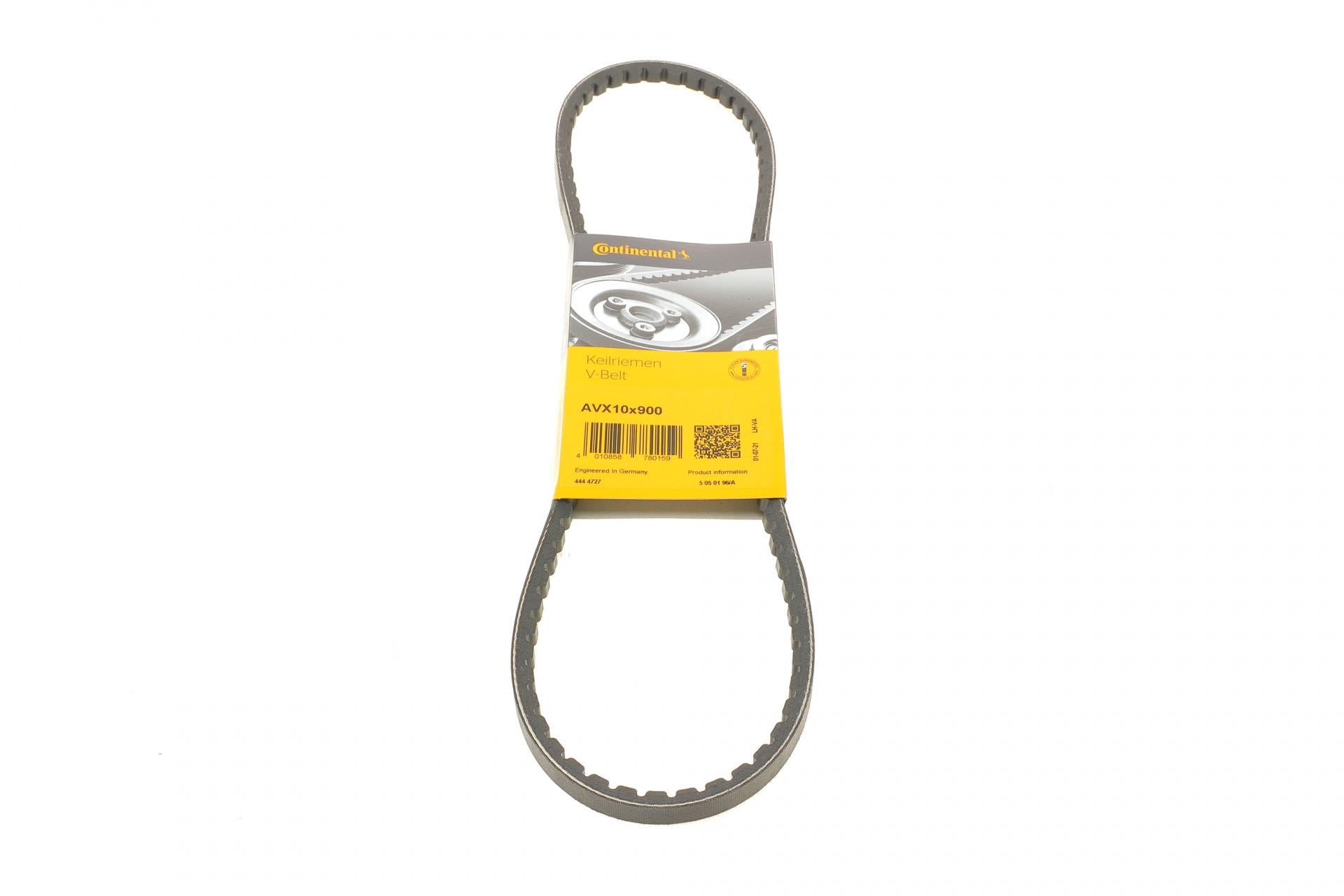 Ремень генератора Continental для Nissan Terrano 2.4 93-07/BMW 3 E30 1.6/1.8 82-9/Audi 80 1.6/2.0 75-96 (AVX10X900)