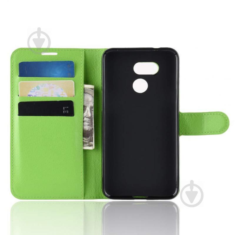 Чехол-книжка Litchie Wallet для HTC Desire 12s Green (hub_KbxX63050) - фото 3