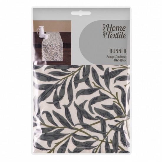 Ранер Ardesto Leaves 40x140 см (ART01 лV) - фото 2 Ранер Ardesto Leaves 40x140 см (ART01 лV) - фото 2