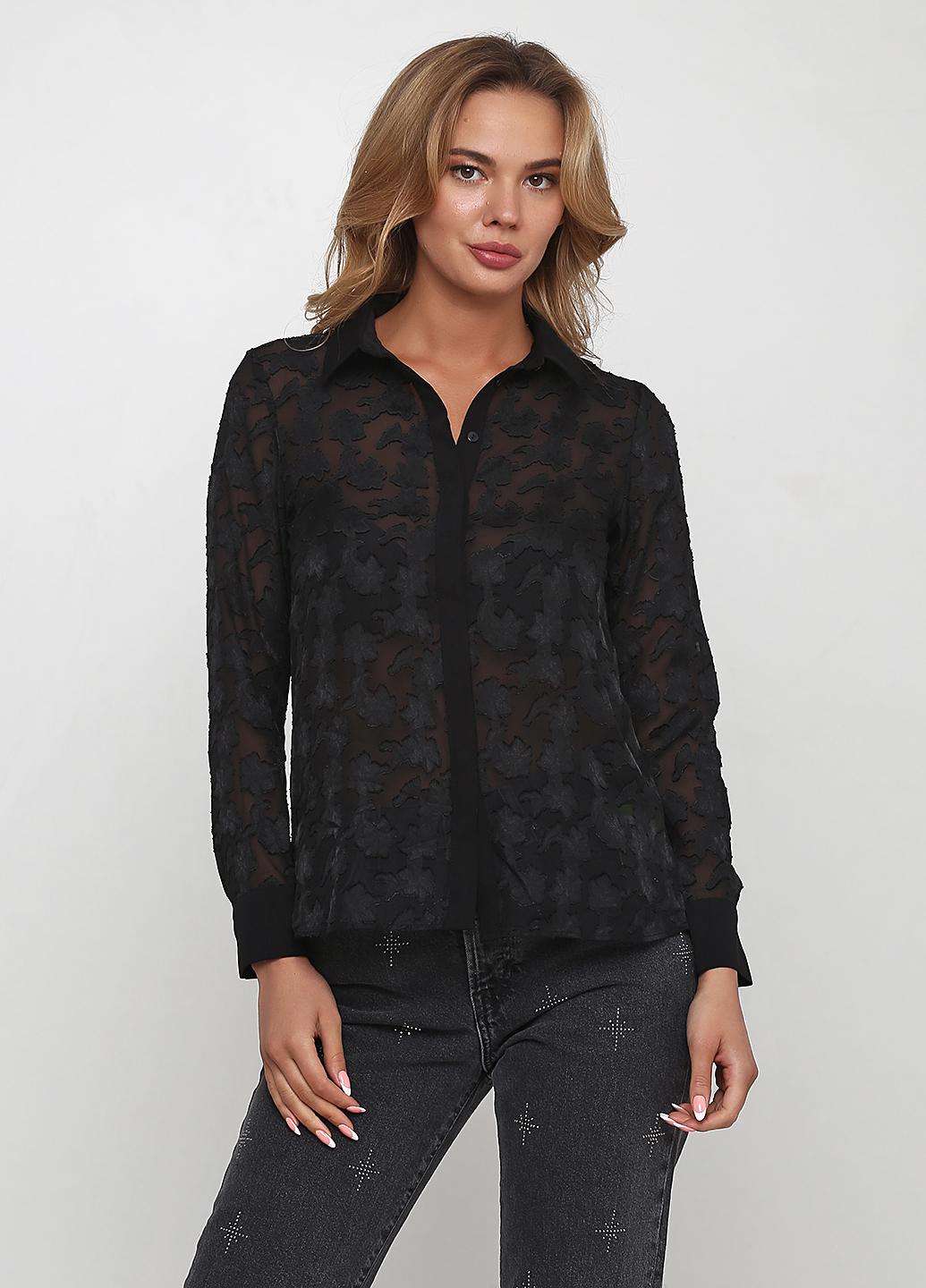 Блуза H&M р. 34 Черный (4381714)