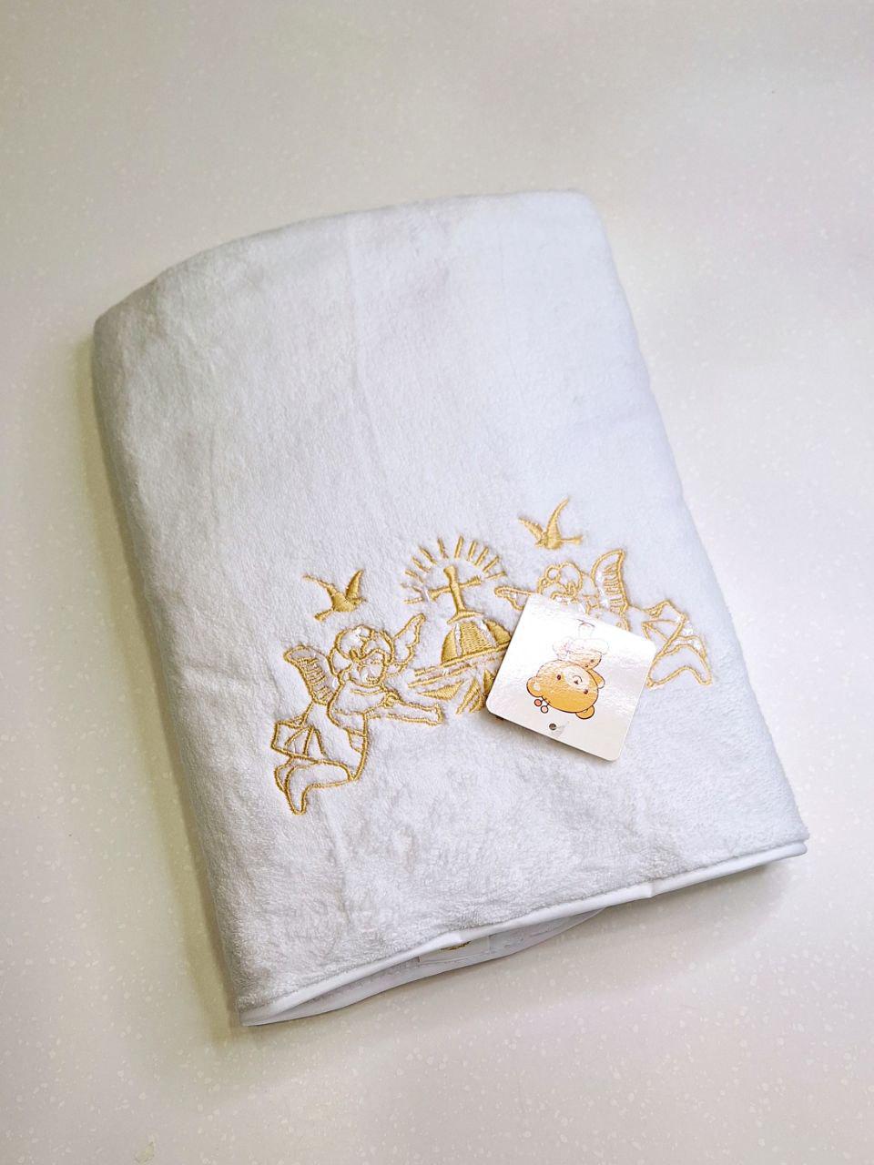 Крыжма Solafa с петелькой микрофибра 70х140 см Золотой (1191)