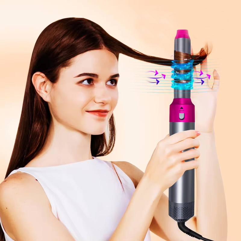 Стайлер для волос Hair Brush 5в1 и кейс чехол - фото 4