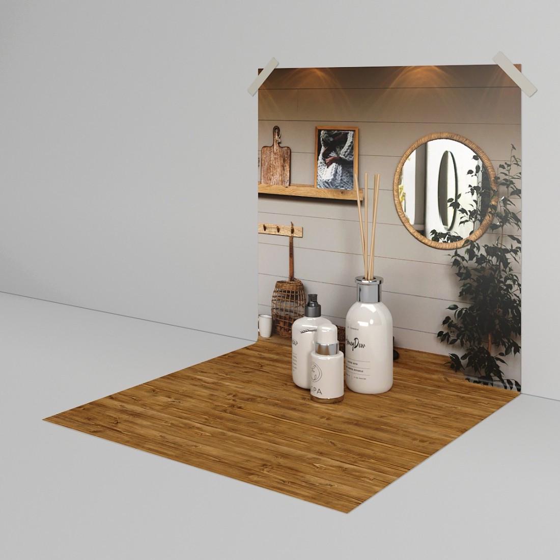 Фотофон виниловый Frontlit 450 г/м2 стена/пол 100x200 см №59197