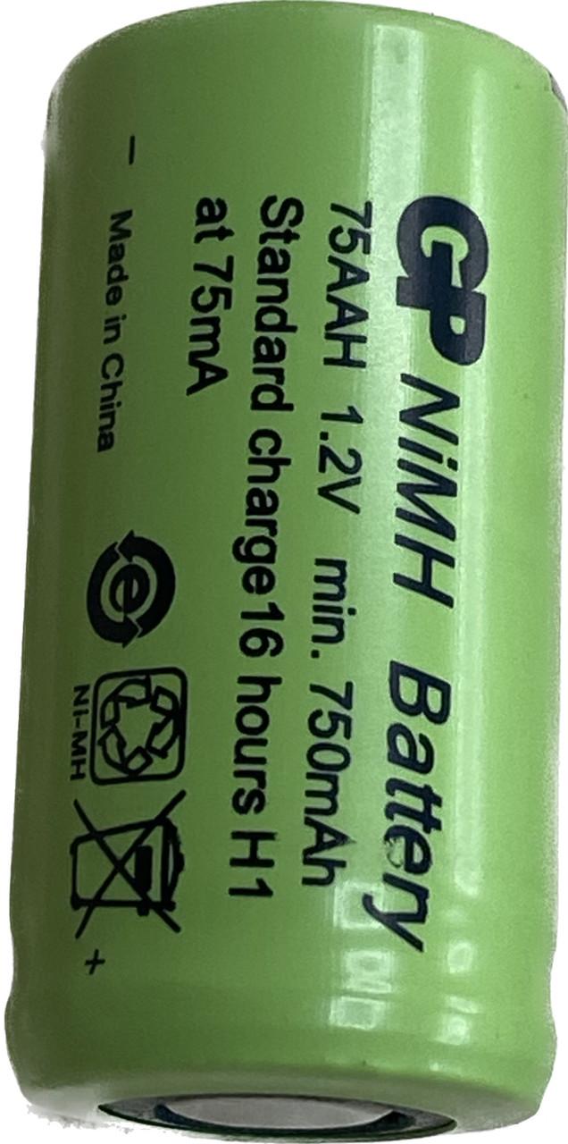 Аккумулятор GP 75AAH 1,2V 750 mAh Ni-Mh (103539) - фото 1