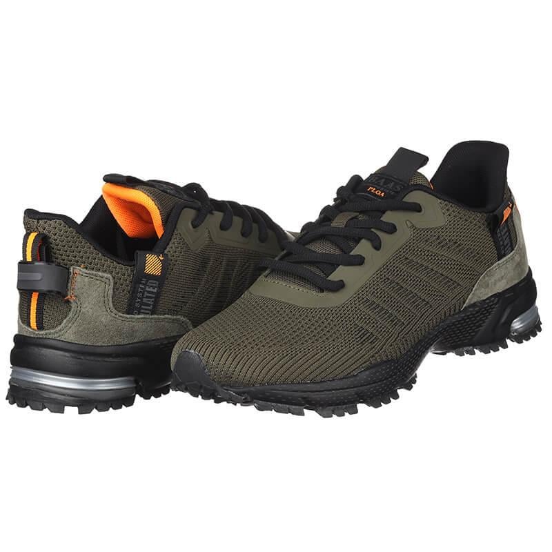 Кросівки чоловічі BaaS M7329-19 текстиль р. 44 Зелений (03282)