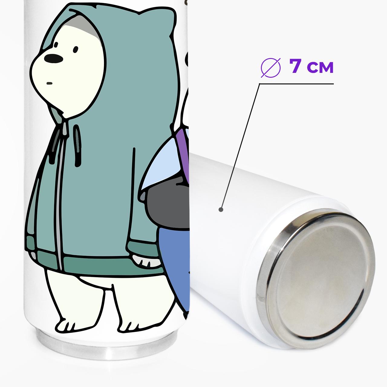 Термокружка We Bare bears 500 мл (31091-2898-500) - фото 6 Термокружка We Bare bears 500 мл (31091-2898-500) - фото 6