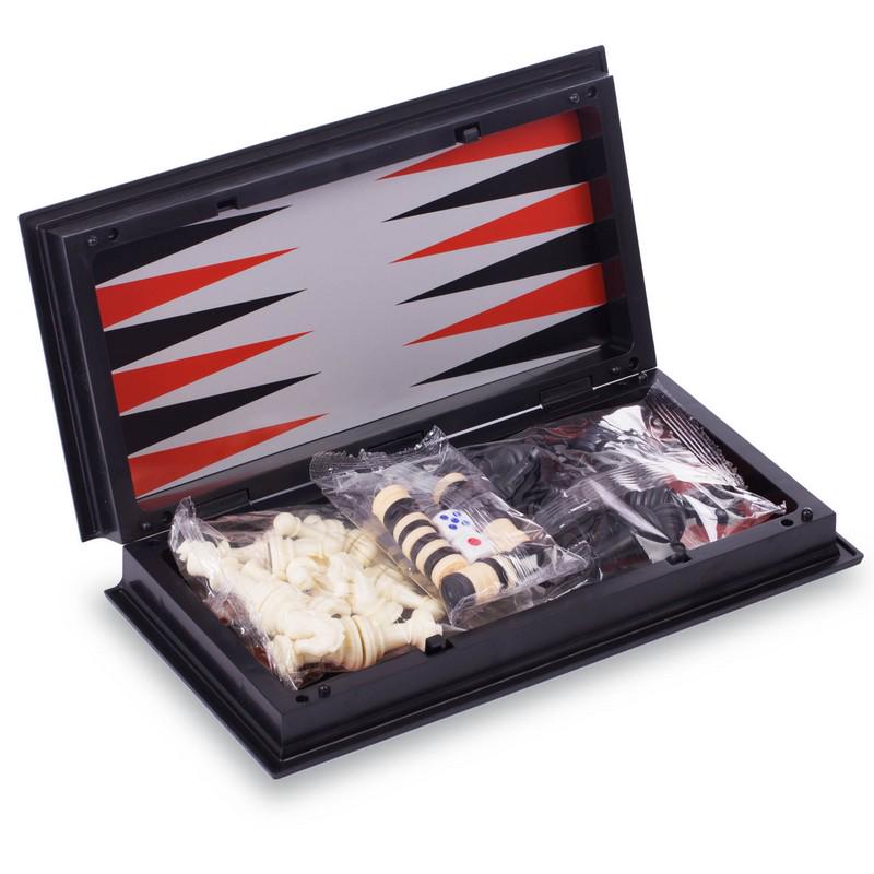 Набор настольных игр на магнитных SP-Sport 9518 3в1 24x24 см