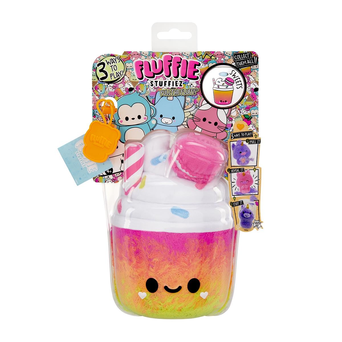 Мягкая игрушка-антистресс Fluffie Stuffiez Фрикшейк Freakshake Small Plush (511588)