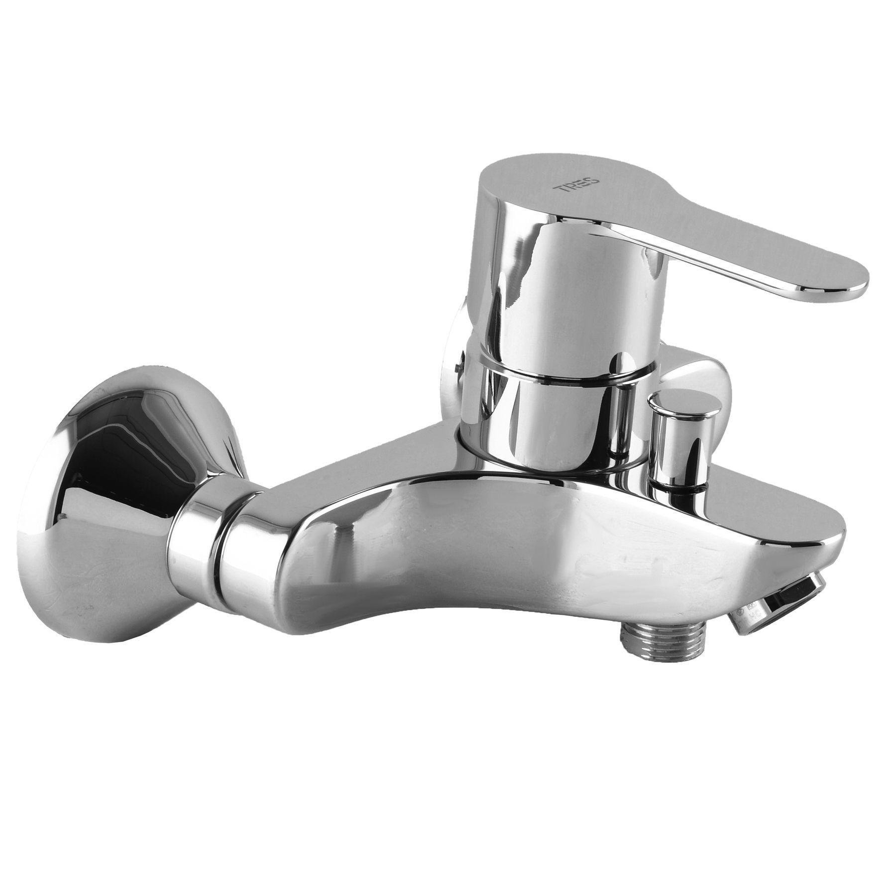 Змішувач для ванної Tres BM 117170 000005135 одноважільний Хром (107844)