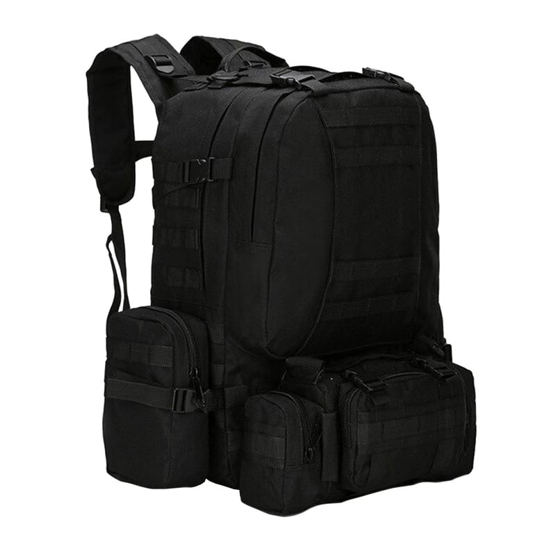 Рюкзак и 3 подсумка AOKALI Outdoor B08 75L Black