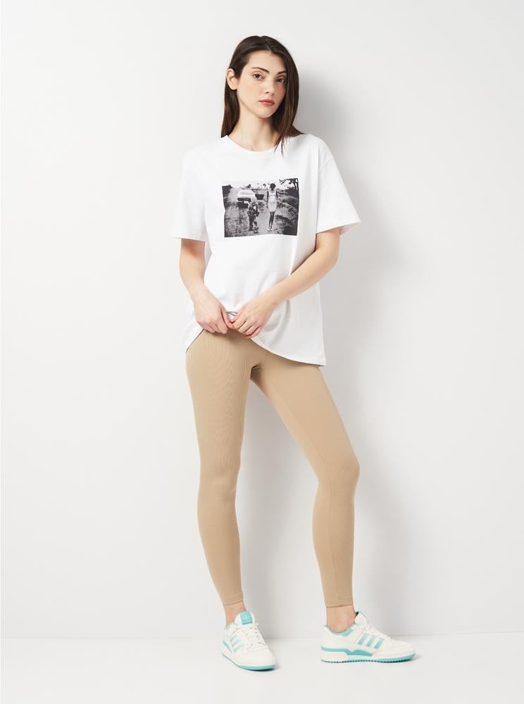 Лосины Pier Lone TYT-014x72 женские L Светло-коричневый - фото 3