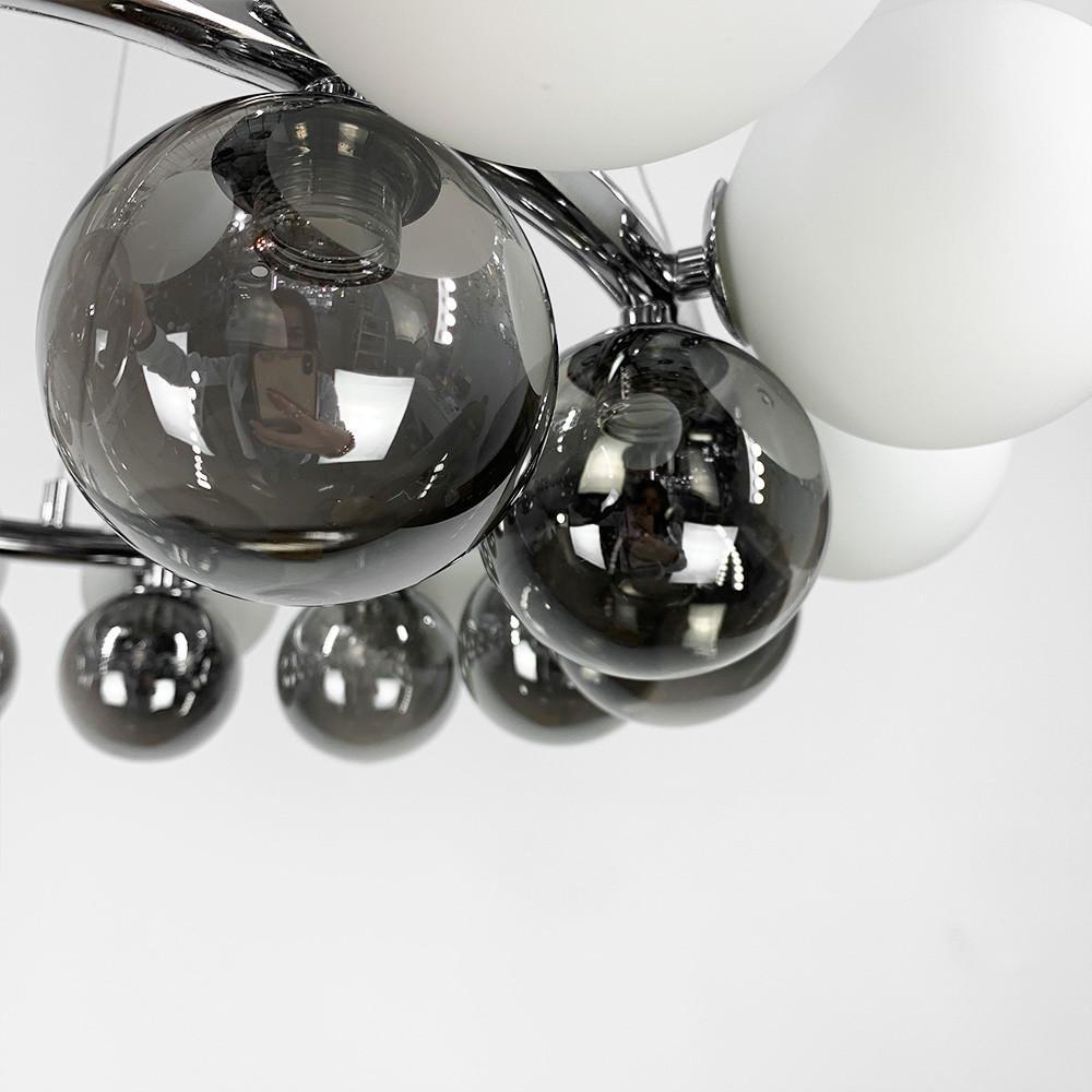 Люстра підвісна кільцева Sferetta 12 ламп (BM 60/12) - фото 4 Люстра підвісна кільцева Sferetta 12 ламп (BM 60/12) - фото 4