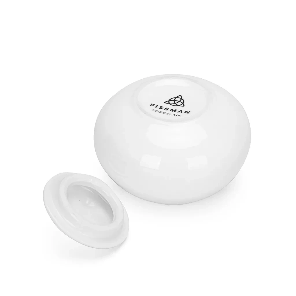 Сахарница Horeca Fissman 8,5x7 см 220 мл из фарфора (14113) - фото 3 Сахарница Horeca Fissman 8,5x7 см 220 мл из фарфора (14113) - фото 3