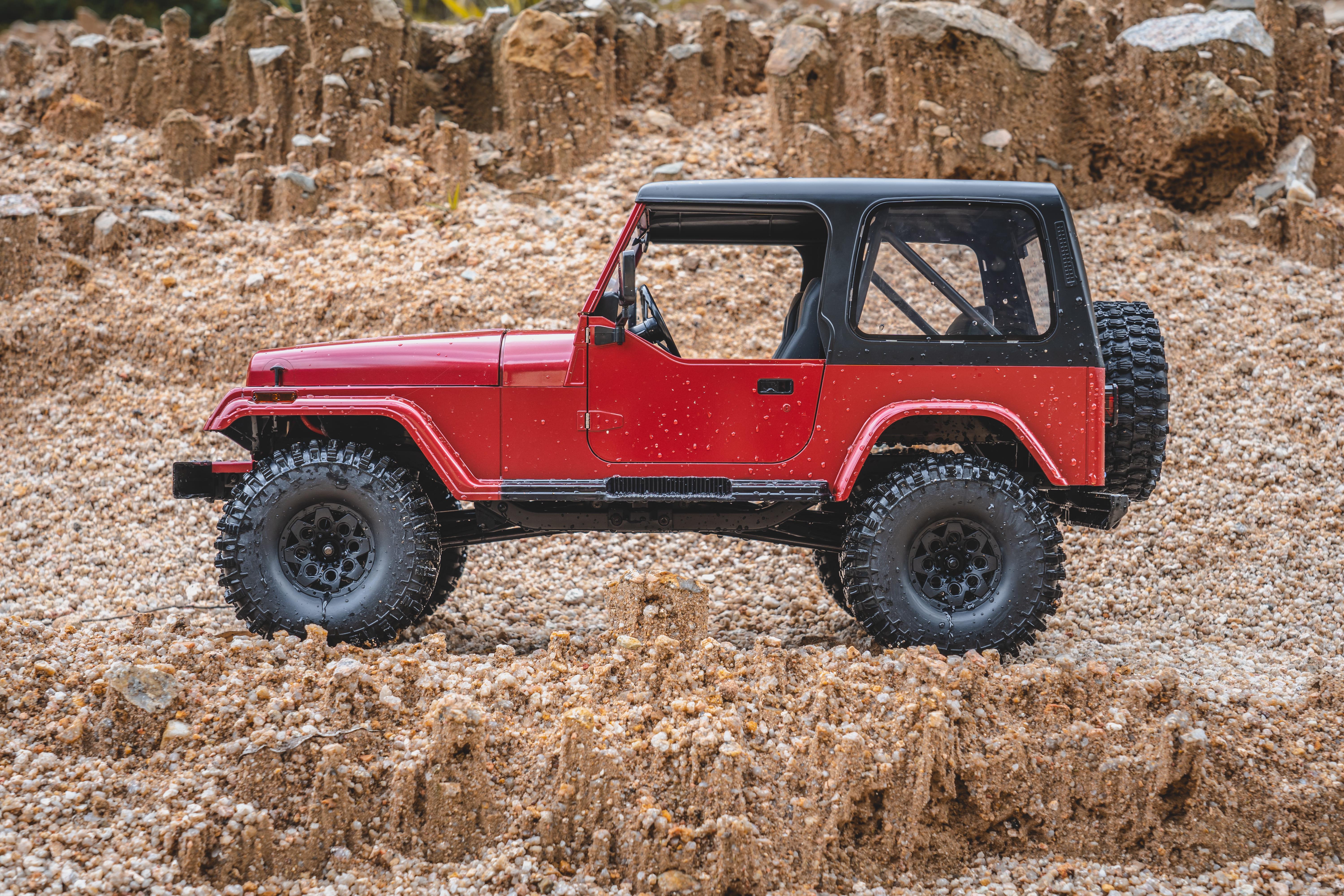 Радиоуправляемая машина ROC HOBBY 1:10 Mashigan RS JEEP Red - фото 9 Радиоуправляемая машина ROC HOBBY 1:10 Mashigan RS JEEP Red - фото 9