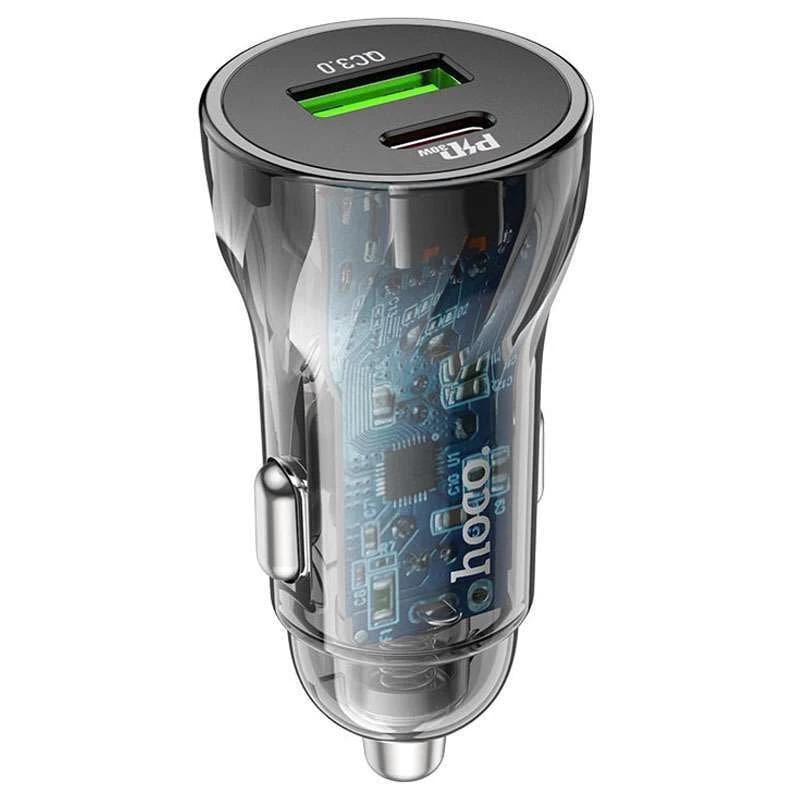 Автозарядка Hoco Z47A 30W с одним USB и Type-C (000579348) Автозарядка Hoco Z47A 30W с одним USB и Type-C (000579348)