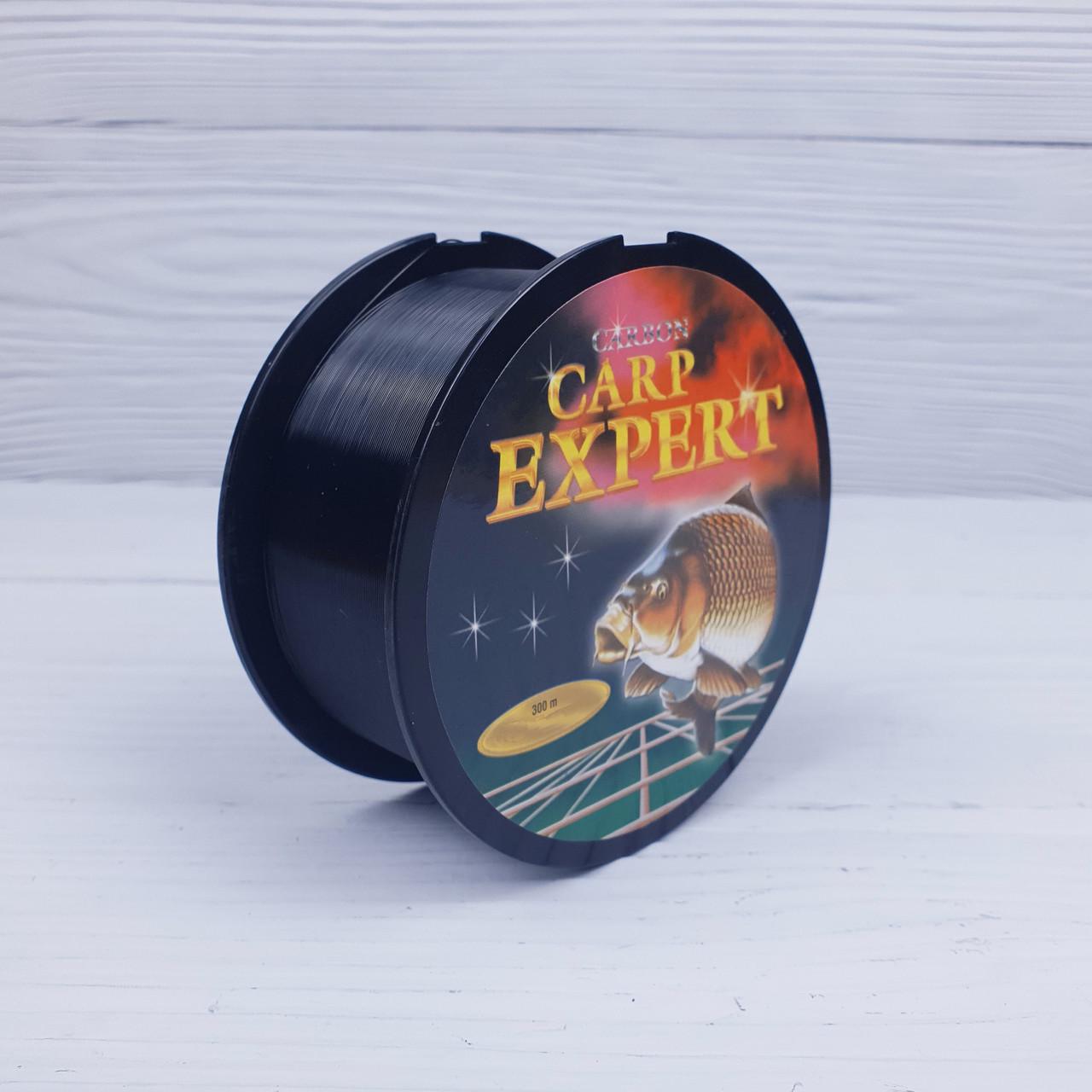 Волосінь мононитка Carp Expert 300 м 0,30 мм Carbon (LM_CE-CRBN-300-030)