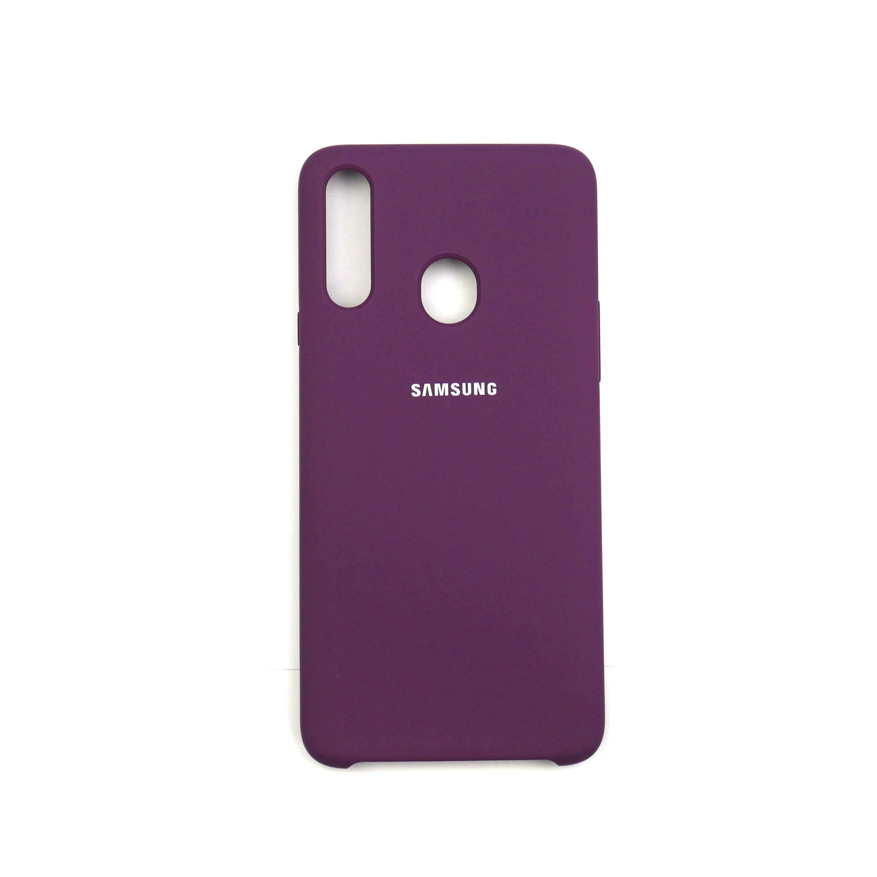 Чехол Jelly Silicone Case Samsung A20S Purple (30)