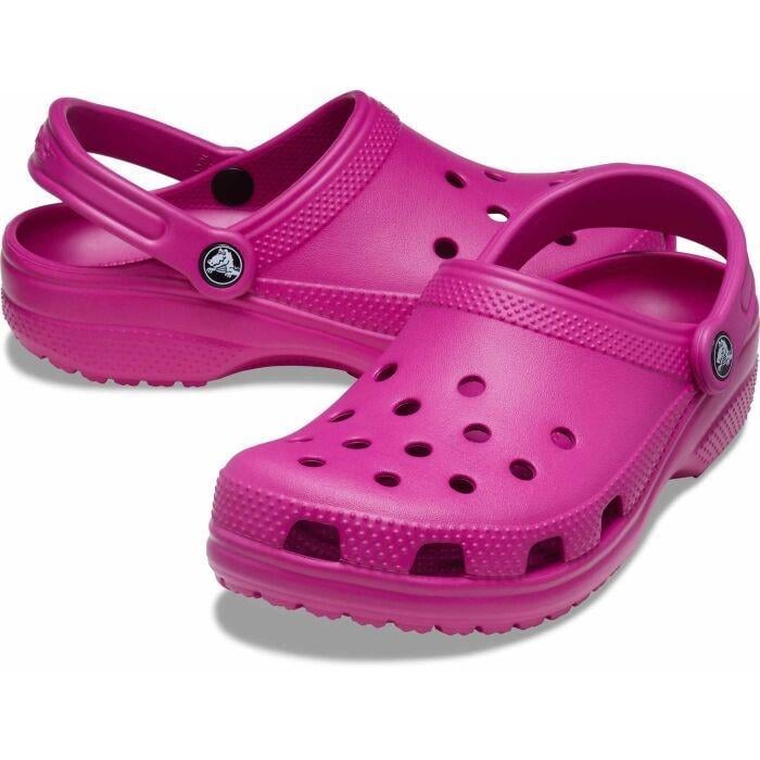 Сабо жіночі Crocs Classic Fuchsia Fun р. 42-43 Яскраво-рожевий (20001)