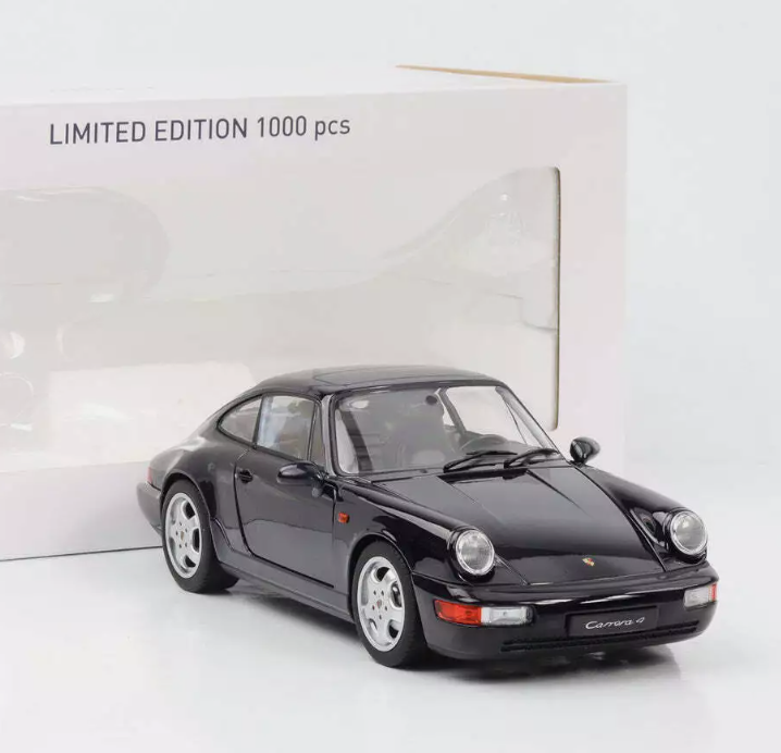 Модель автомобиля Norev Porsche 911/964 Carrera 4 Coupe 1:18 Dark Blue (187324) - фото 5 Модель автомобиля Norev Porsche 911/964 Carrera 4 Coupe 1:18 Dark Blue (187324) - фото 5