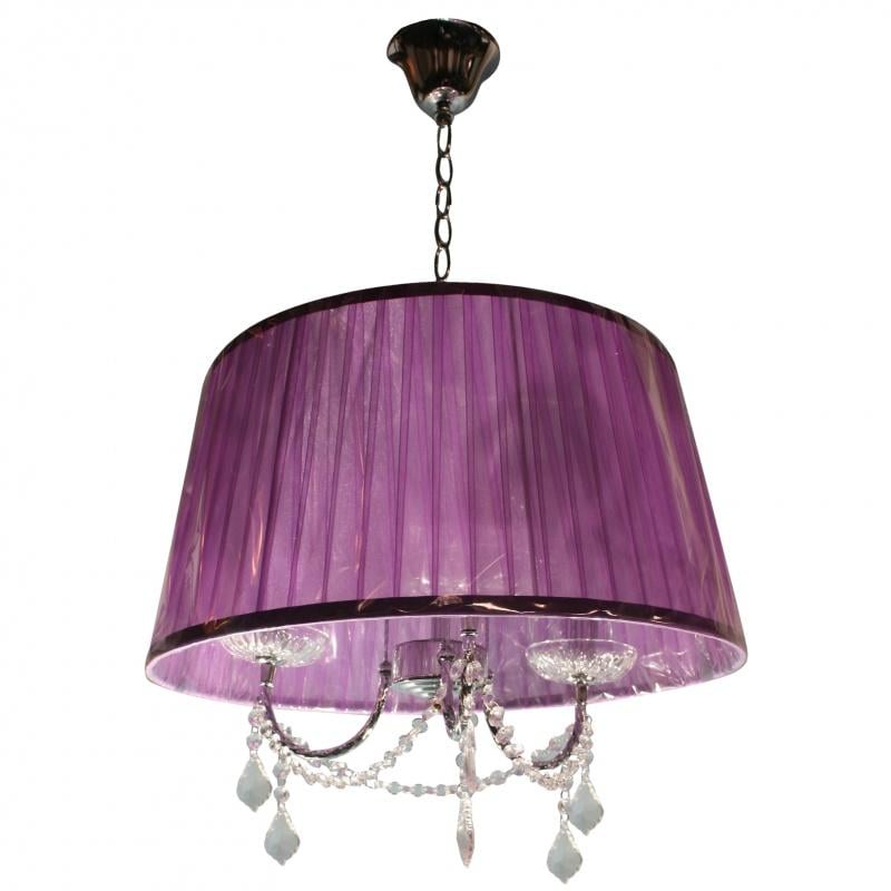 Люстра подвесная прованс Brille BL-089S/3 с абажуром