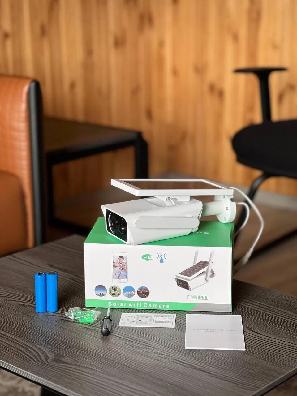 Камера автономна бездротова для зовнішнього відеоспостереження на сонячній батареї IP - фото 2 Камера автономна бездротова для зовнішнього відеоспостереження на сонячній батареї IP - фото 2