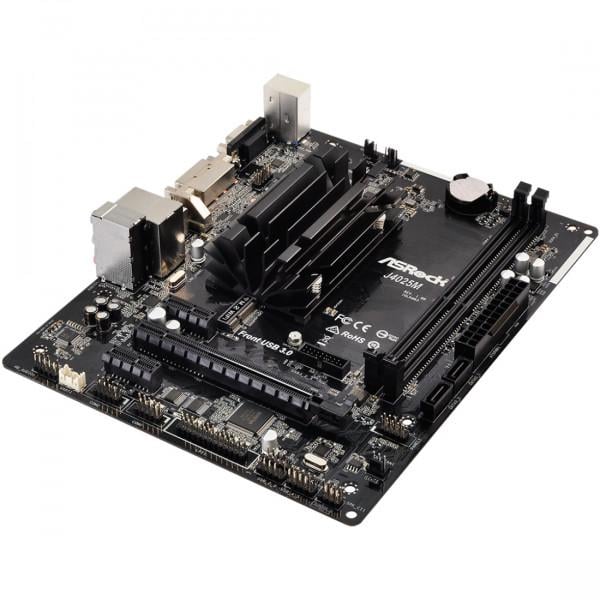 Материнська плата ASRock J4025M Micro-ATX Integrated CPU HDMI/DVI/VGA 8 Гб - фото 3