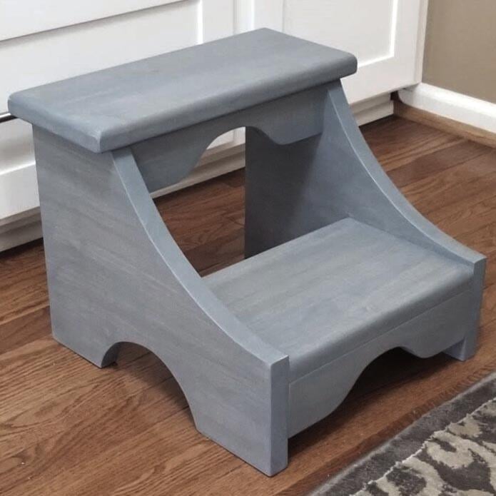 Скамейка-ступенька из дерева Ликрик Маренго (ССТ-002019)