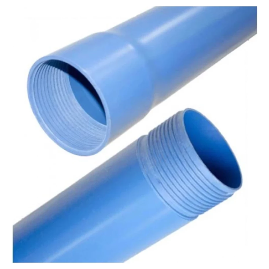 ПВХ-труба для свердловин VALROM TP100812503П R8 Ø 125x5,4 мм з різьбою 3 м (AKD7660)