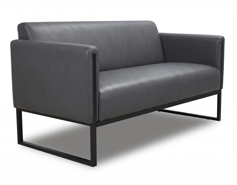 Диван Amigo экокожа Soft 120х70х76 см Grey (rich_sofa_00040)
