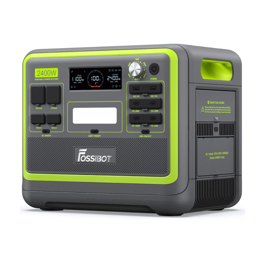 Зарядная станция портативная FOSSiBOT F2400 2400 Вт 2048 Втг LiFePO4 UPS