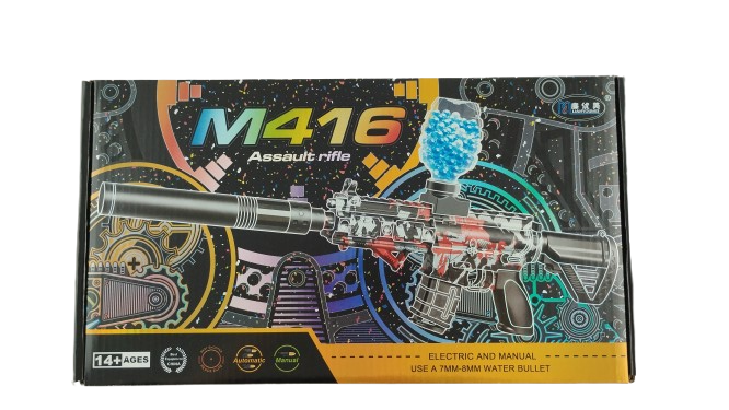 Іграшковий автомат на акумуляторі Орбіган M416 Чорний (000061) Іграшковий автомат на акумуляторі Орбіган M416 Чорний (000061)