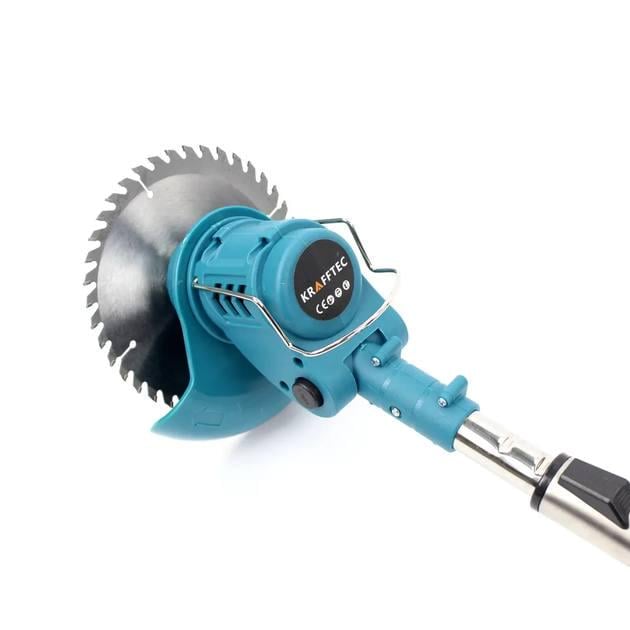 Набір акумуляторний Krafftec 2в1 триммер та міні-пила 36 В (KRA-808) - фото 3