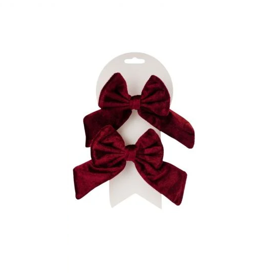 Набор бантов бархат 3 шт. 18 см (9245-016) Набор бантов бархат 3 шт. 18 см (9245-016)