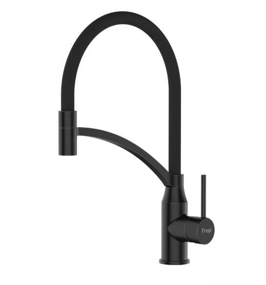 Змішувач для кухні Frap F4552-6 з гнучким виливом (57852) Змішувач для кухні Frap F4552-6 з гнучким виливом (57852)