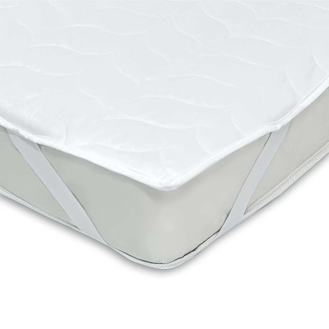 Наматрасник на резинке двухсторонняя микрофибра 90х200 см