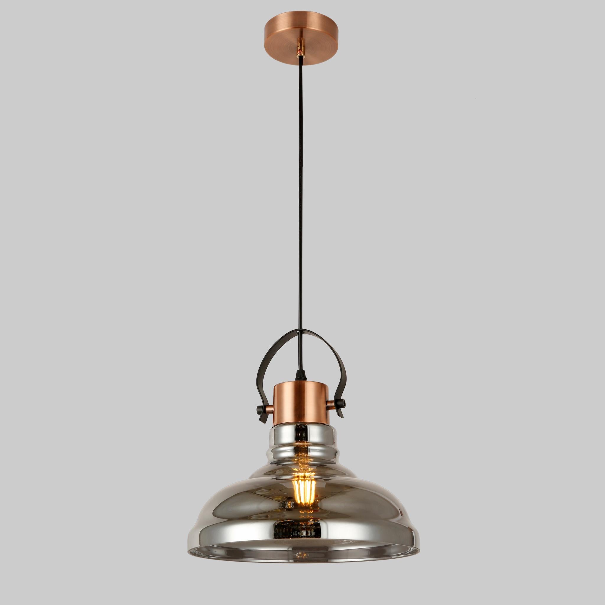 Люстра Glass Bell подвесная 28х15 см Графитовый Люстра Glass Bell подвесная 28х15 см Графитовый