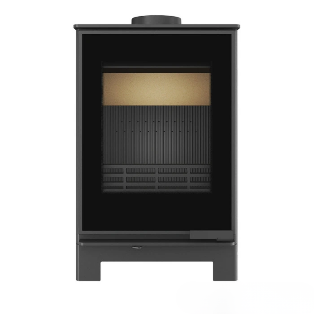 Піч-камін на дровах сталева KAWMET HARITA S15i Basic Decor 6,5 кВт (WS15i-Basic-Decor) - фото 4