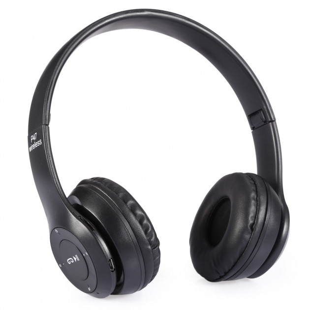 Наушники bluetooth MDR Wireless P47 BT с MP3 плеером Black (zhs0068) Наушники bluetooth MDR Wireless P47 BT с MP3 плеером Black (zhs0068)