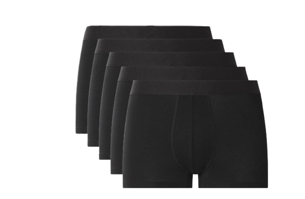 Набір труси чоловічих боксерські ESMARA men 5 шт. XXL Чорний (6556123)