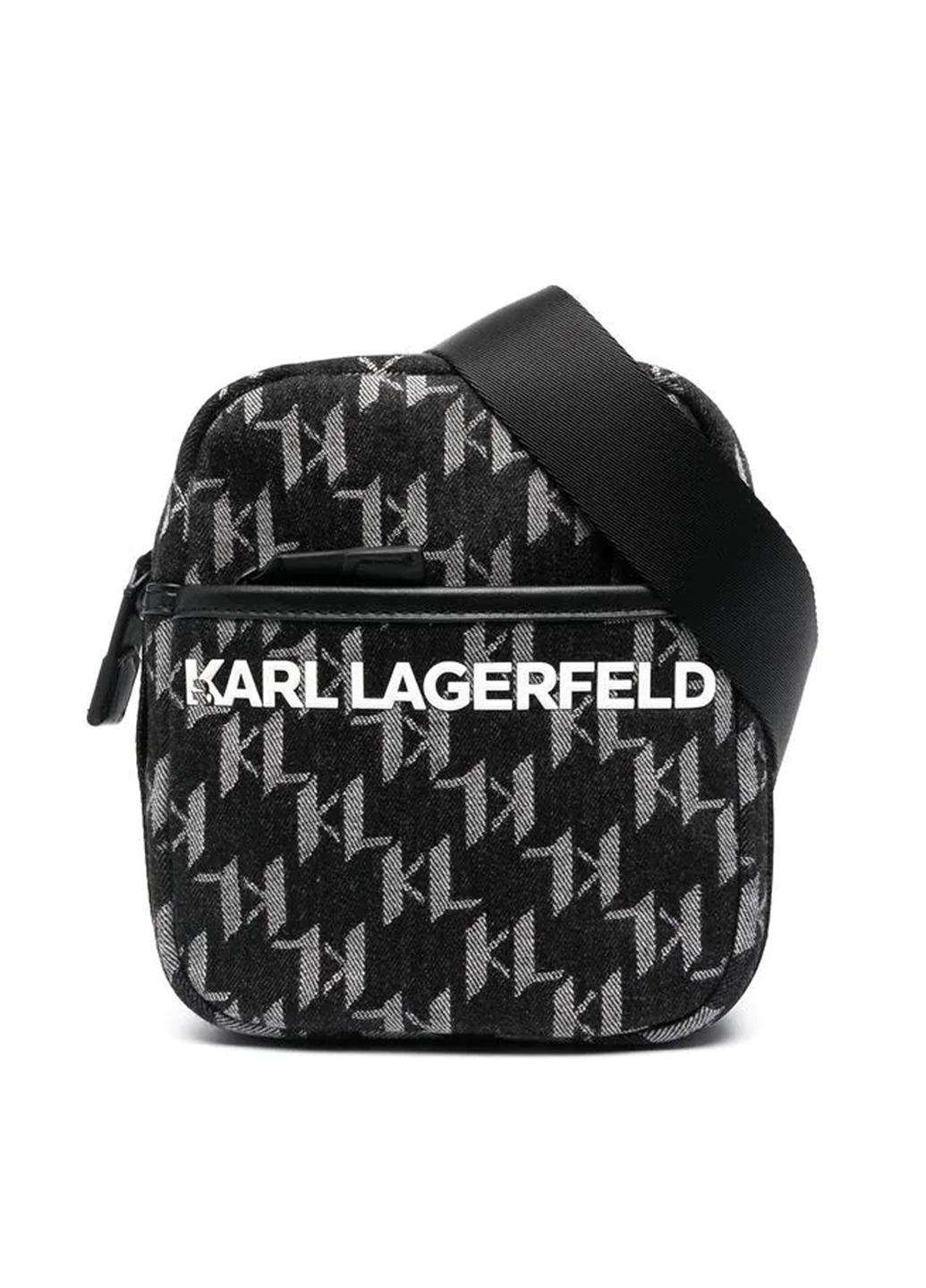 Сумка кросс-боди мужская Karl Lagerfeld K/OTTO DENIM CROSSBODY 225M3072-250 Черный