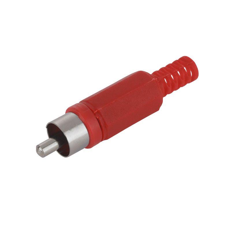 Штекер RCA Красный (A153005)