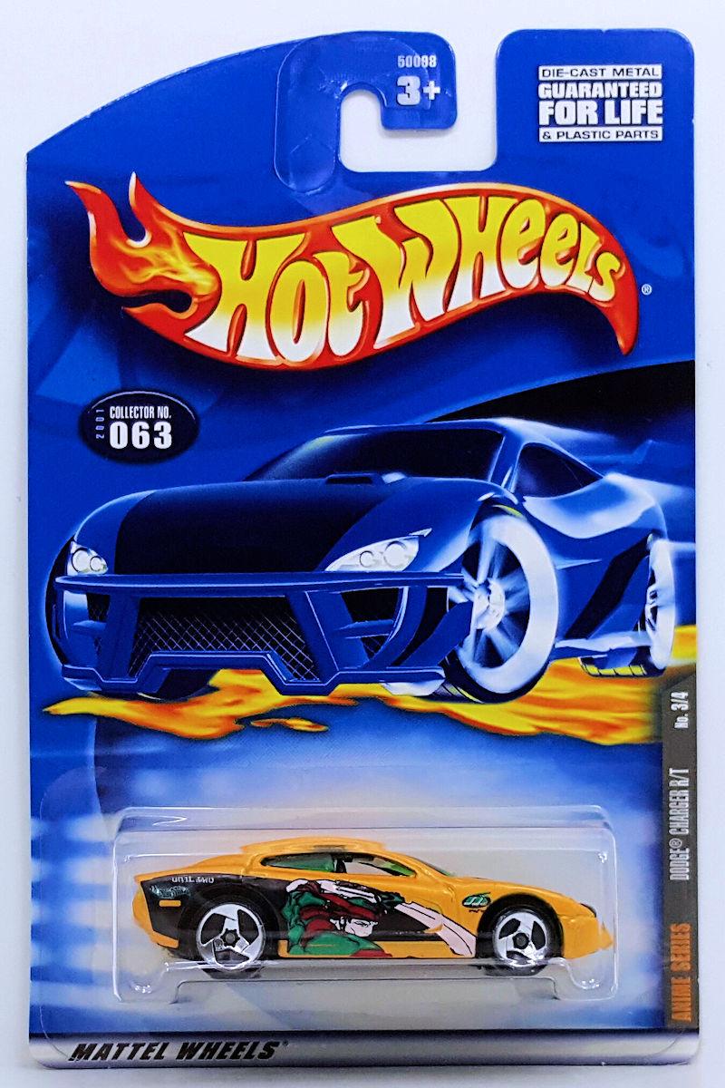 Игрушечная машинка Hot Wheels Dodge Charger R/T 2001 Anime Series №063 (50098)