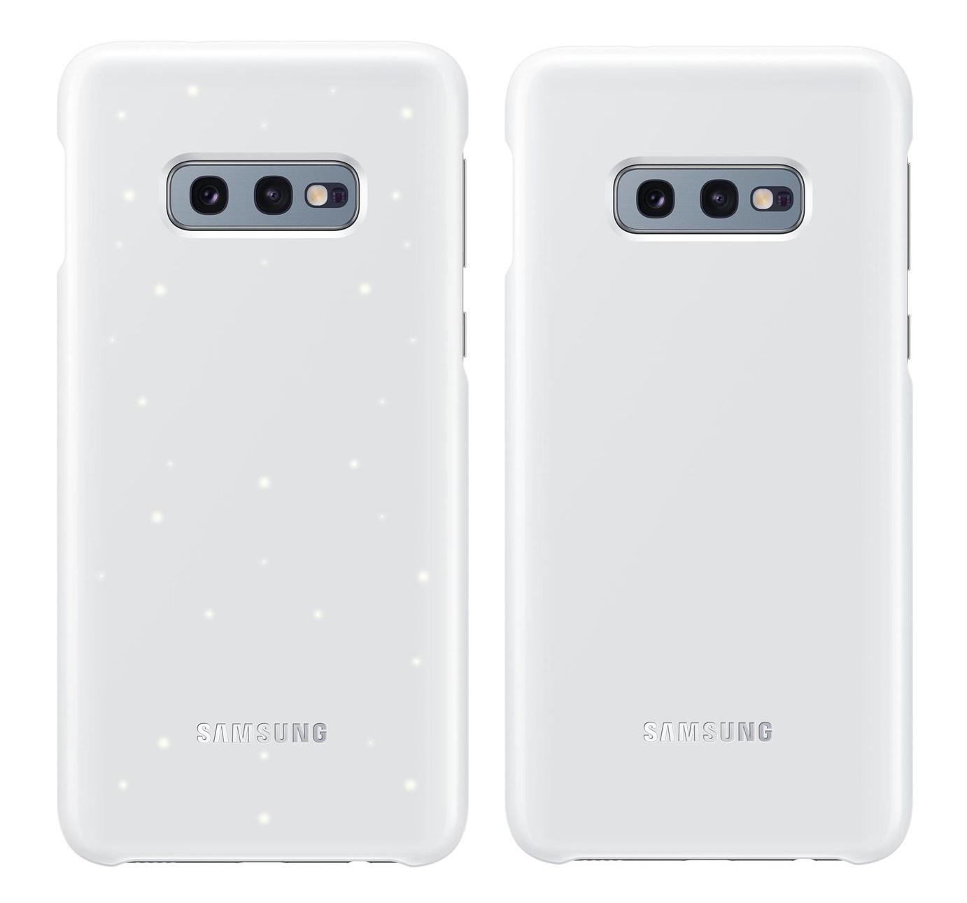 Чехол противоударный Official LED Cover EF-KG970CWEGRU для Samsung Galaxy S10e White