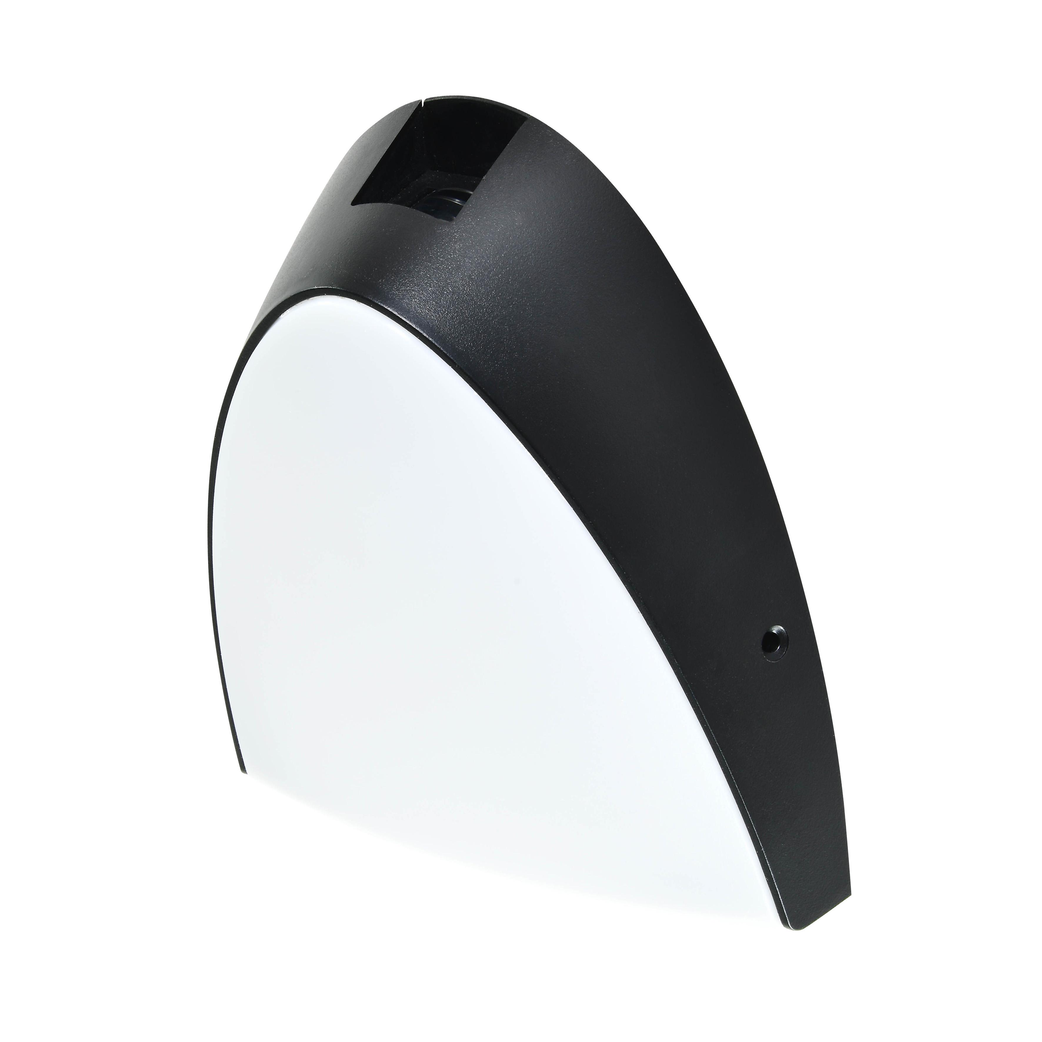 Светильник настенный фасадный HOROZ ELECTRIC SEGMENT 24W LED 4200K нейтральный свет Черный