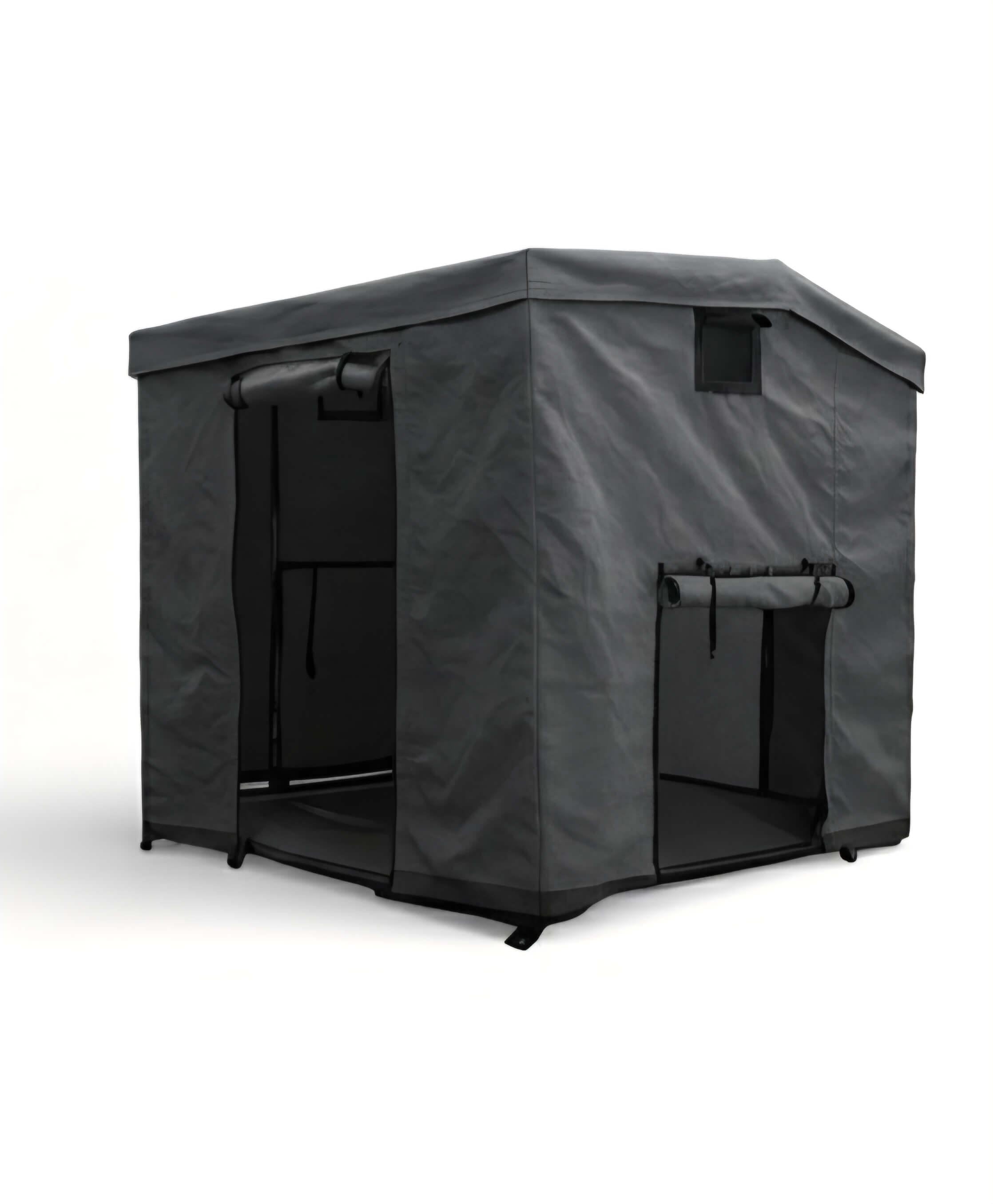 Намет зварника DniproTent 2,5х2,5х2,3 м Сірий (30994802)