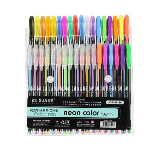 Набор гелевых ручек Neon Color 36 цв. (HG6107-36)