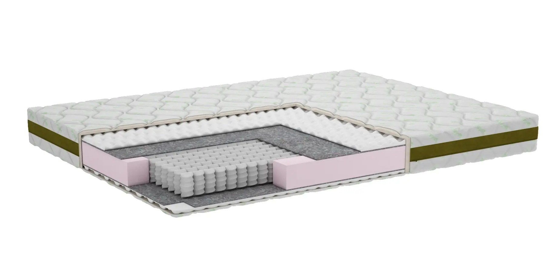 Матрас ортопедический Simpler EcoFoam 110x190 см (120365) - фото 2