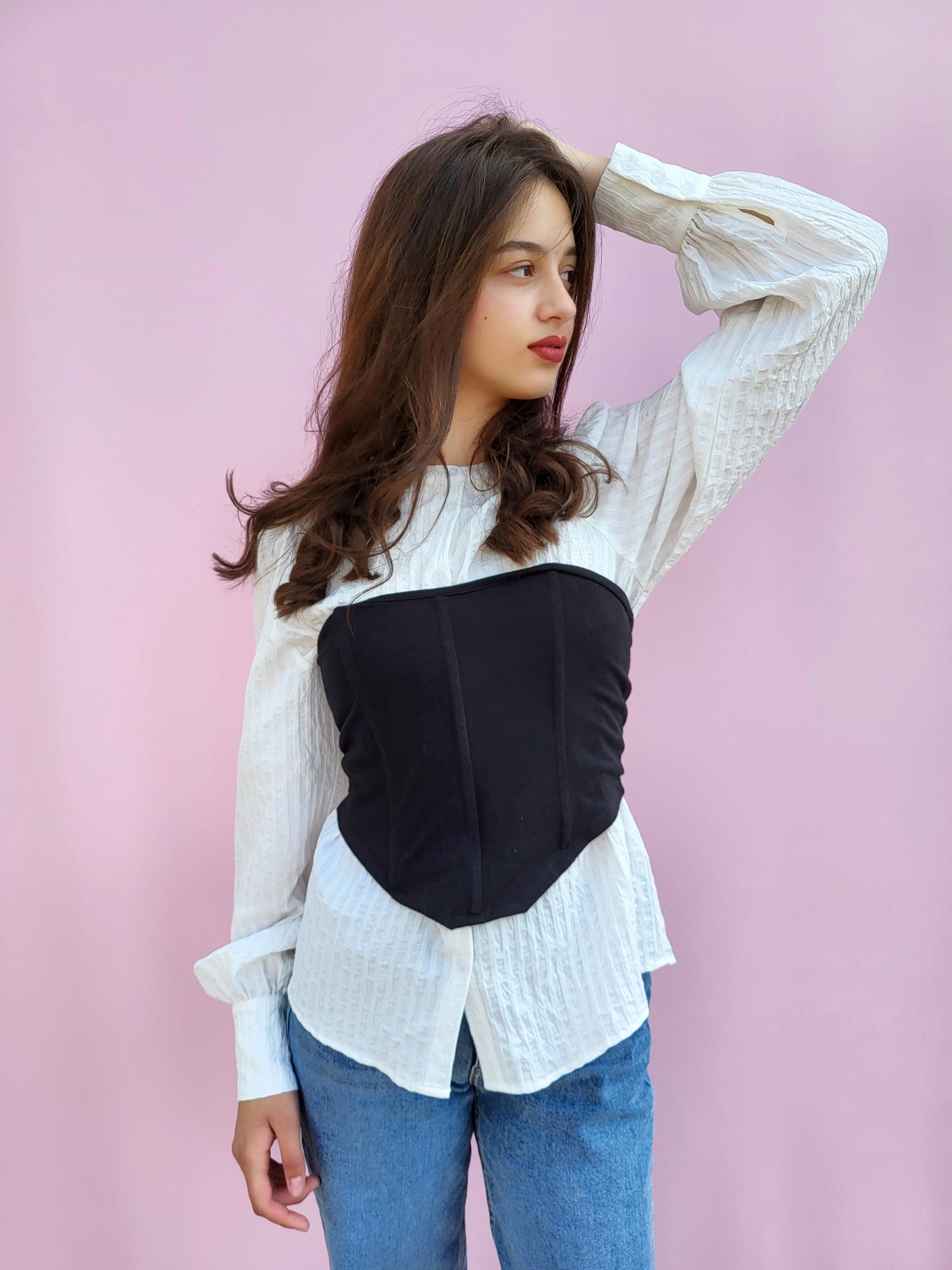 Корсет женский Asos 11307 M Черный (42-44)