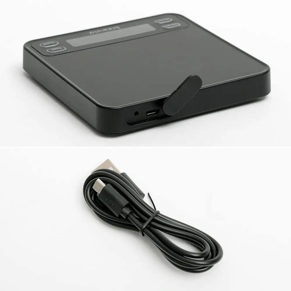 Весы электронные для кафе Brewista Smart Scale III поколение для эспрессо с USB/с таймером для приготовления кофе (BSSRB3) - фото 4
